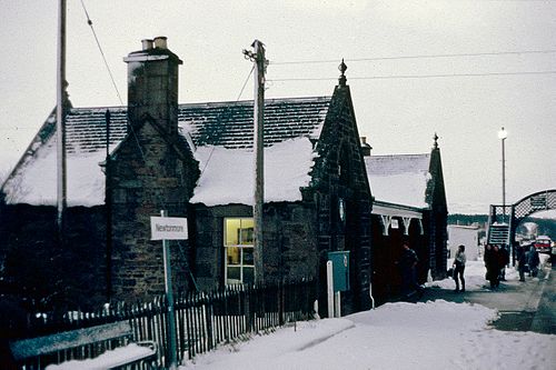 Newtonmore railway station